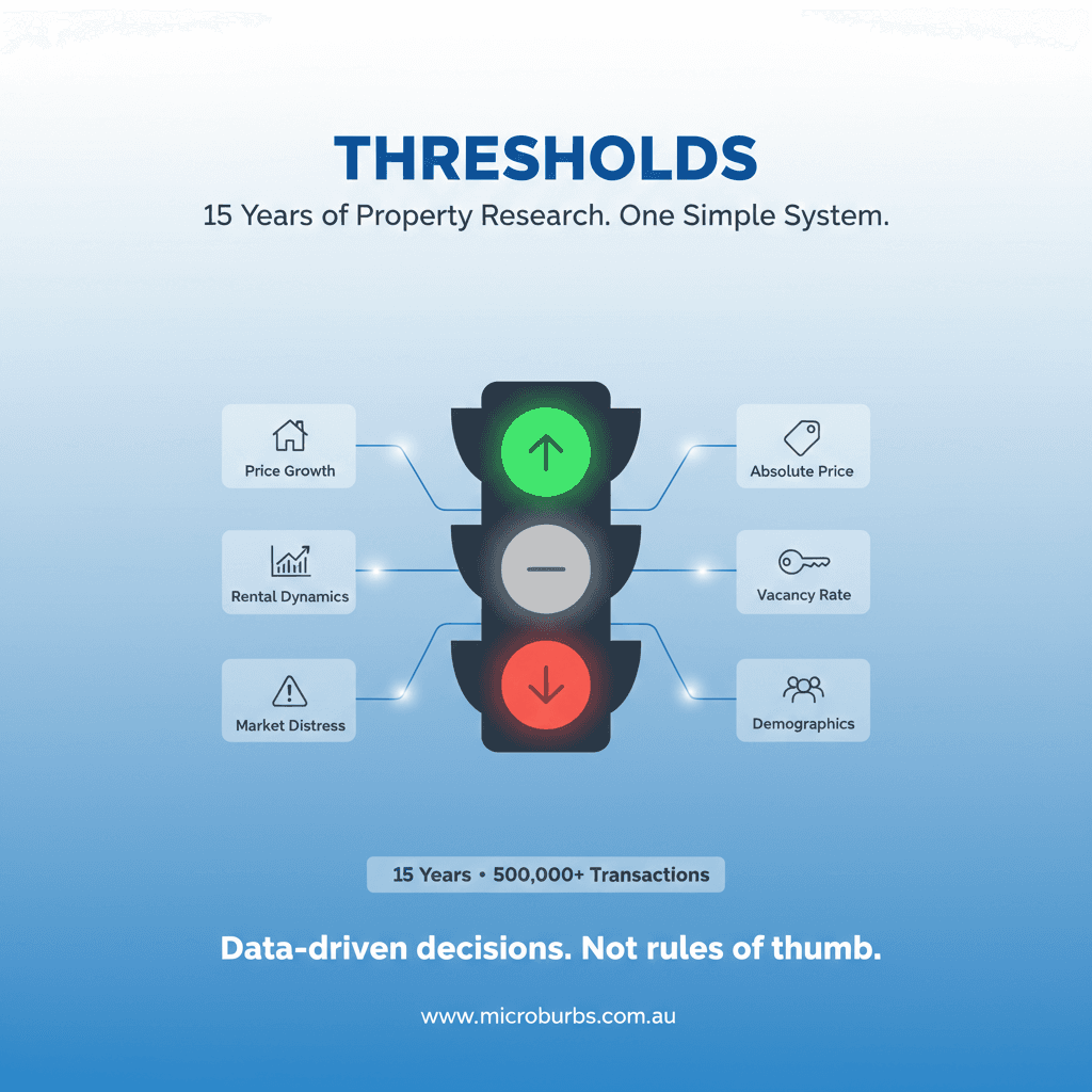 Introducing Thresholds: 15 Years of Property Research, Distilled Into One Simple System