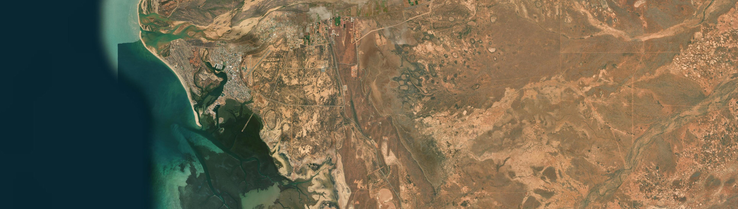 Aerial view of Brown Range, WA