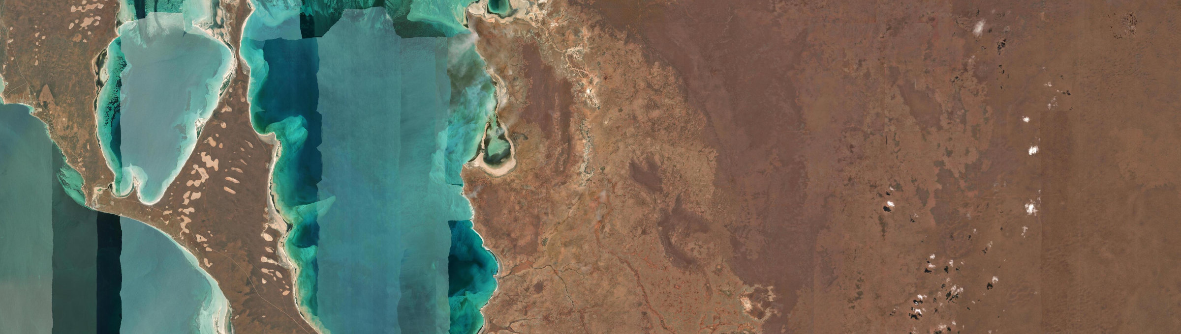Aerial view of Carbla, WA