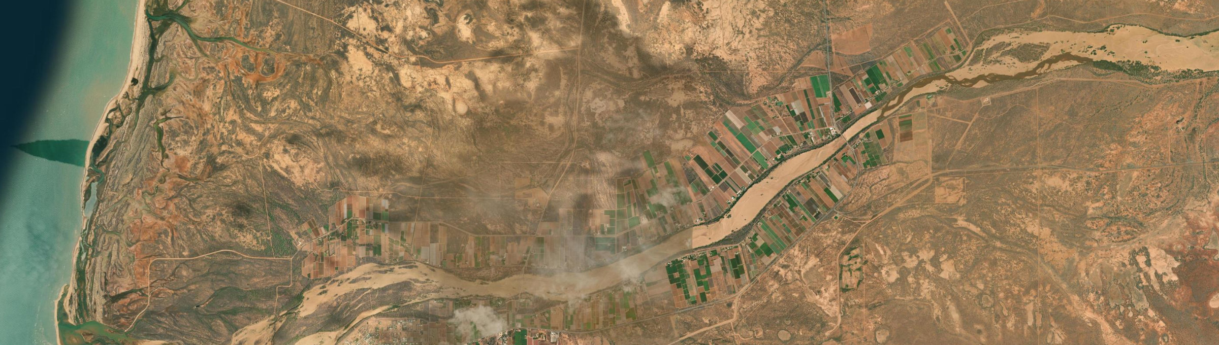 Aerial view of North Plantations, WA