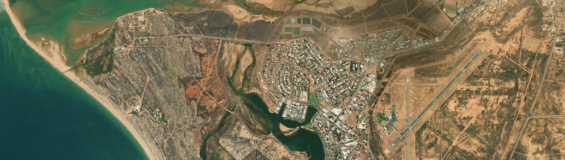 Aerial view of Brockman, WA