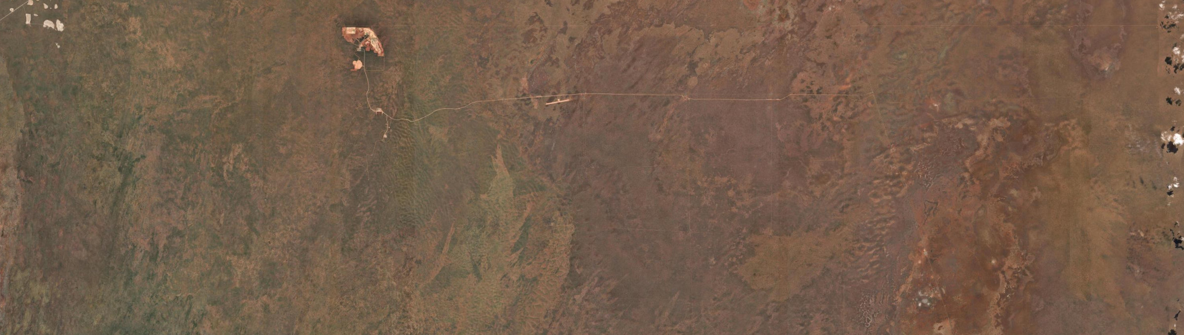 Aerial view of Coburn, WA