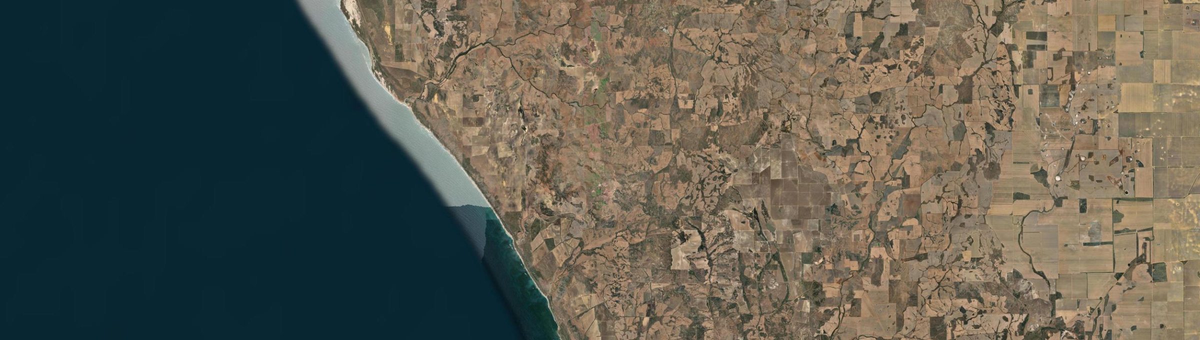 Aerial view of Bowes, WA