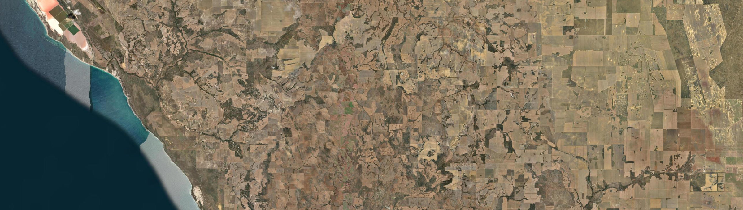 Aerial view of Alma (WA), WA