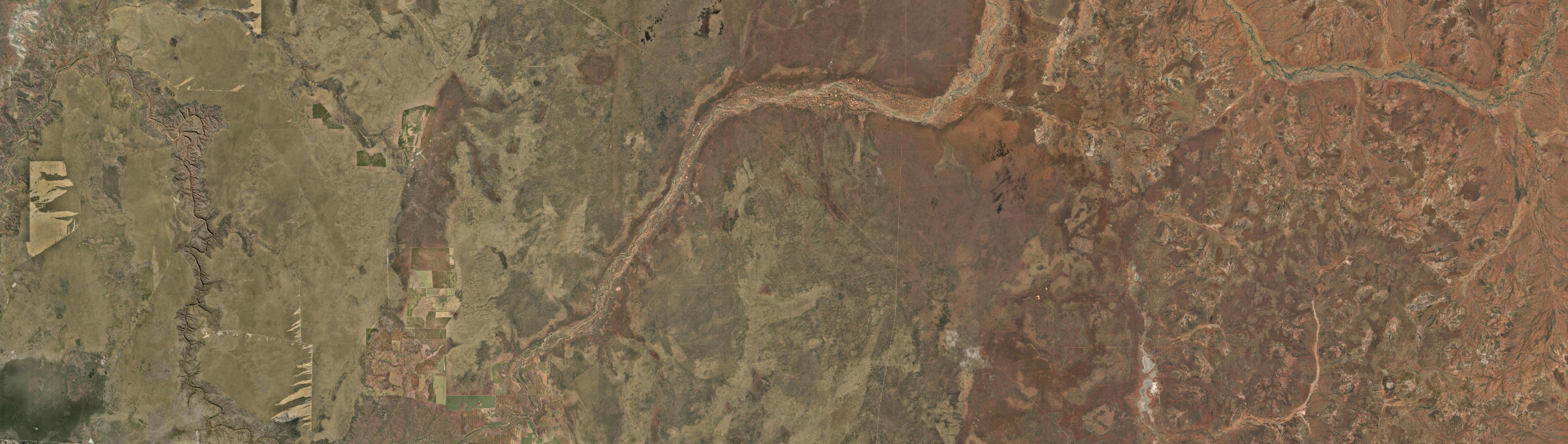 Aerial view of Coolcalalaya, WA