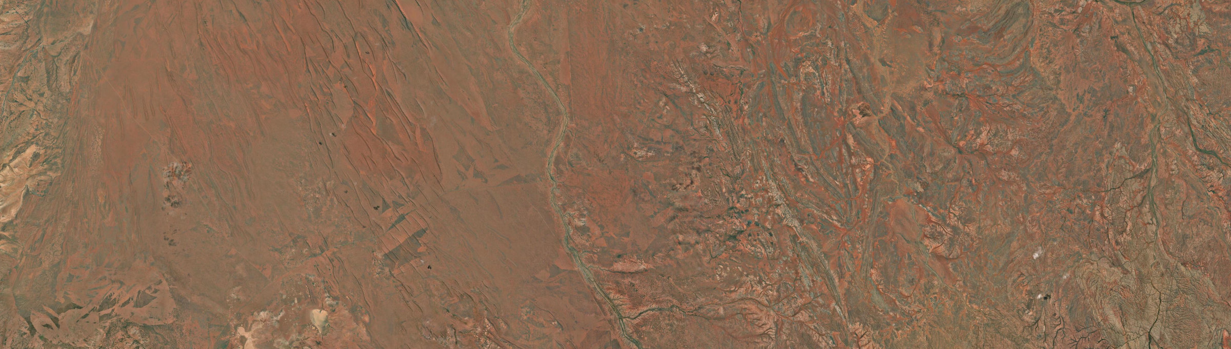 Aerial view of Yannarie, WA