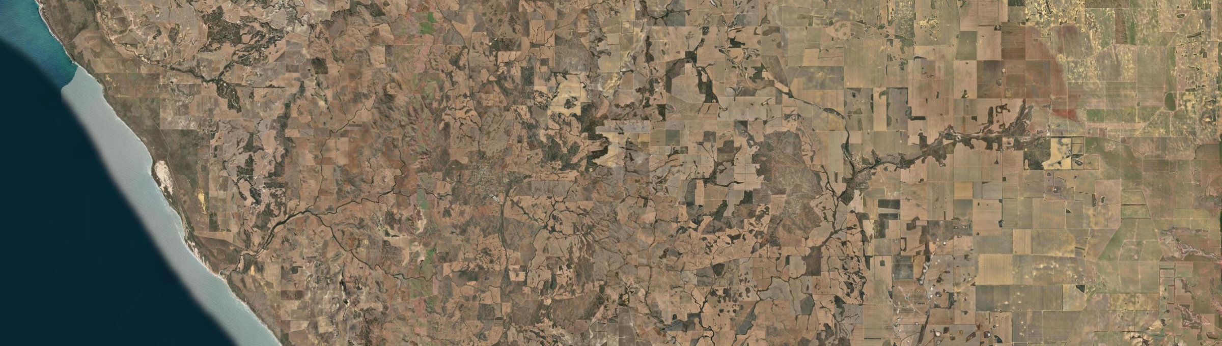 Aerial view of East Bowes, WA