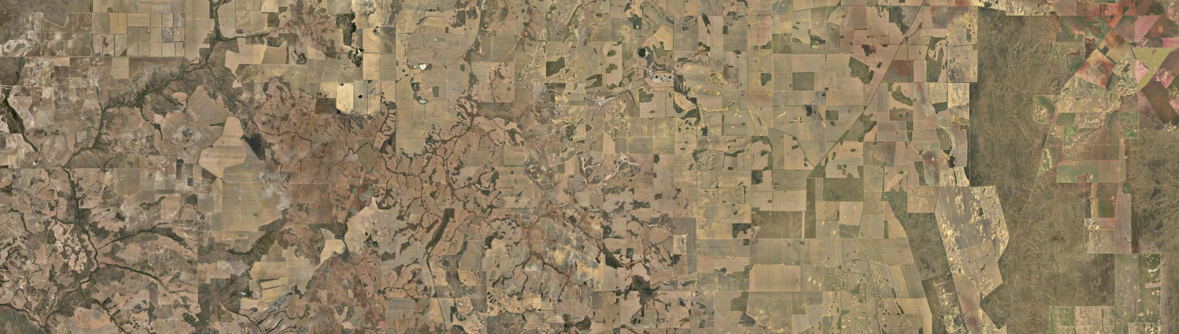 Aerial view of Ogilvie, WA