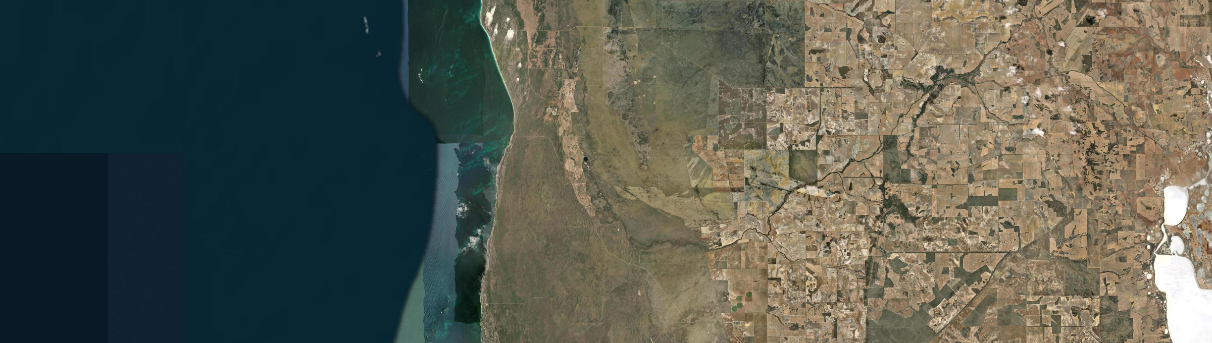 Aerial view of Arrowsmith, WA