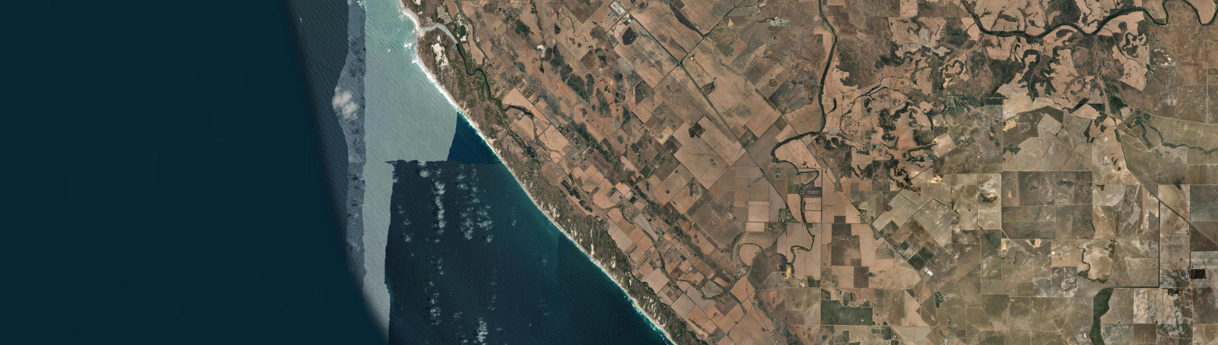 Aerial view of Greenough, WA