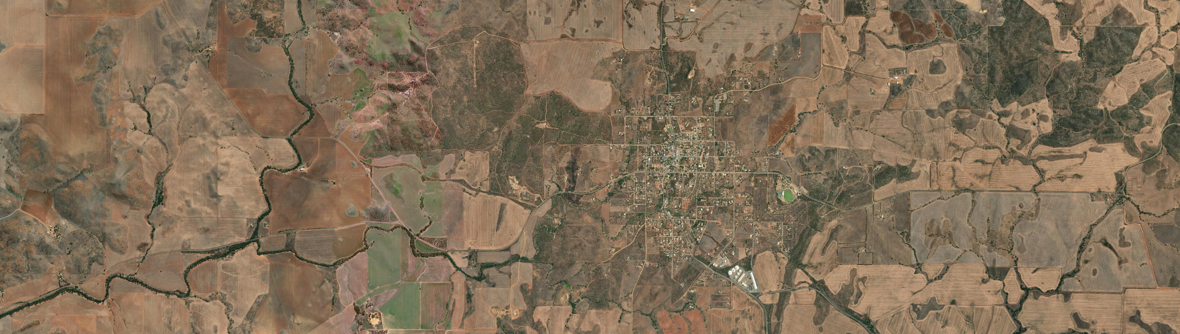 Aerial view of Northampton, WA