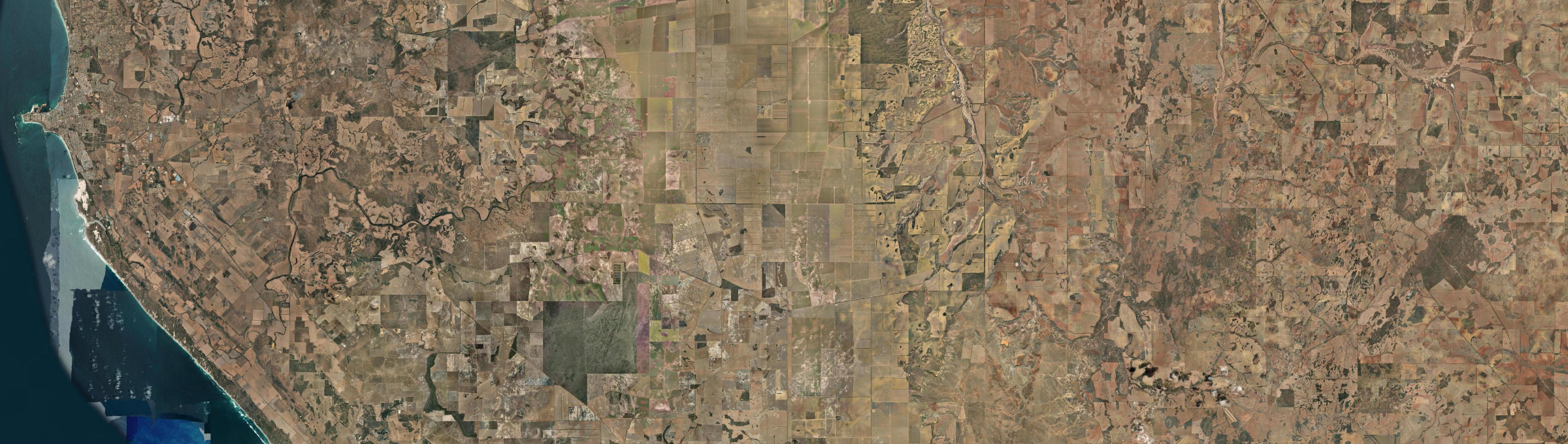 Aerial view of West Casuarinas, WA