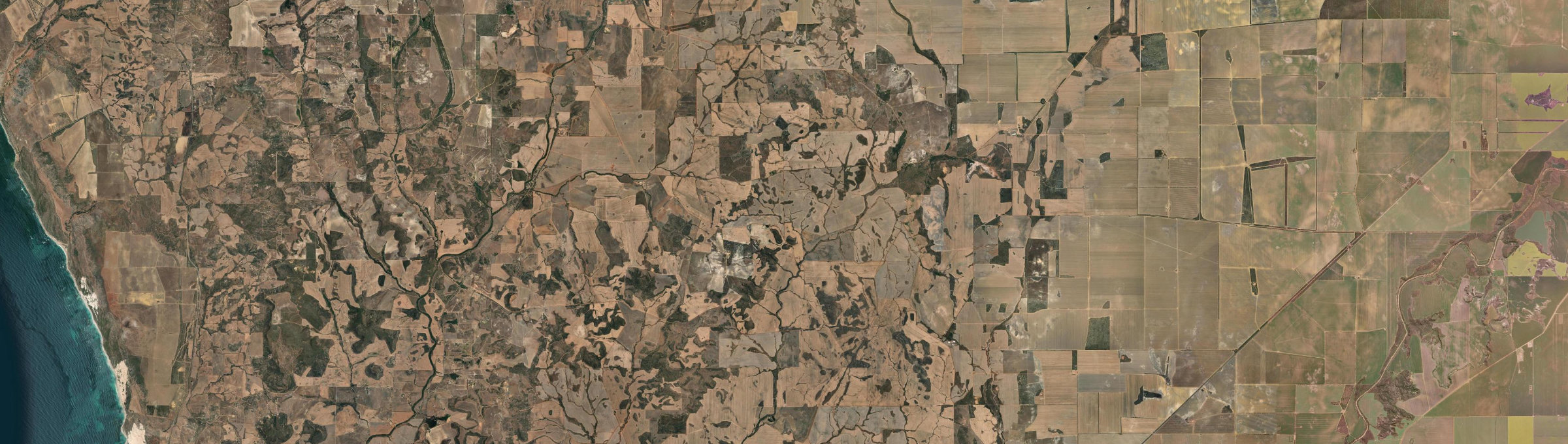 Aerial view of Mount Erin, WA