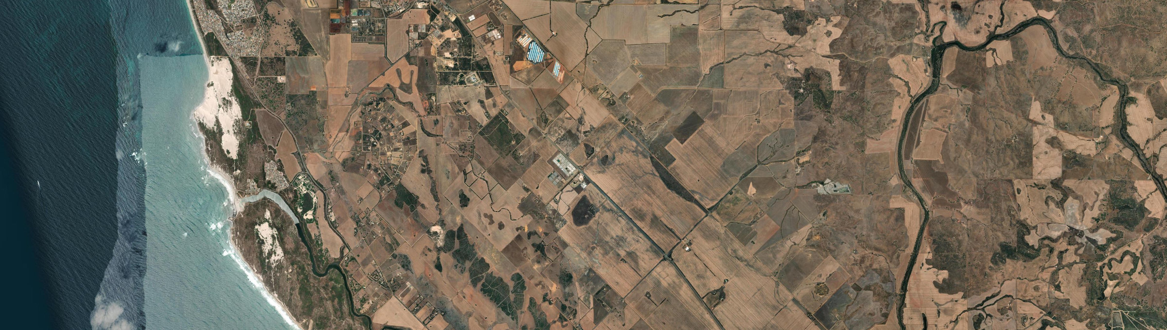 Aerial view of Bootenal, WA