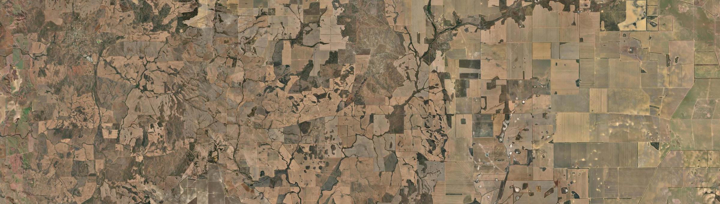 Aerial view of Naraling, WA