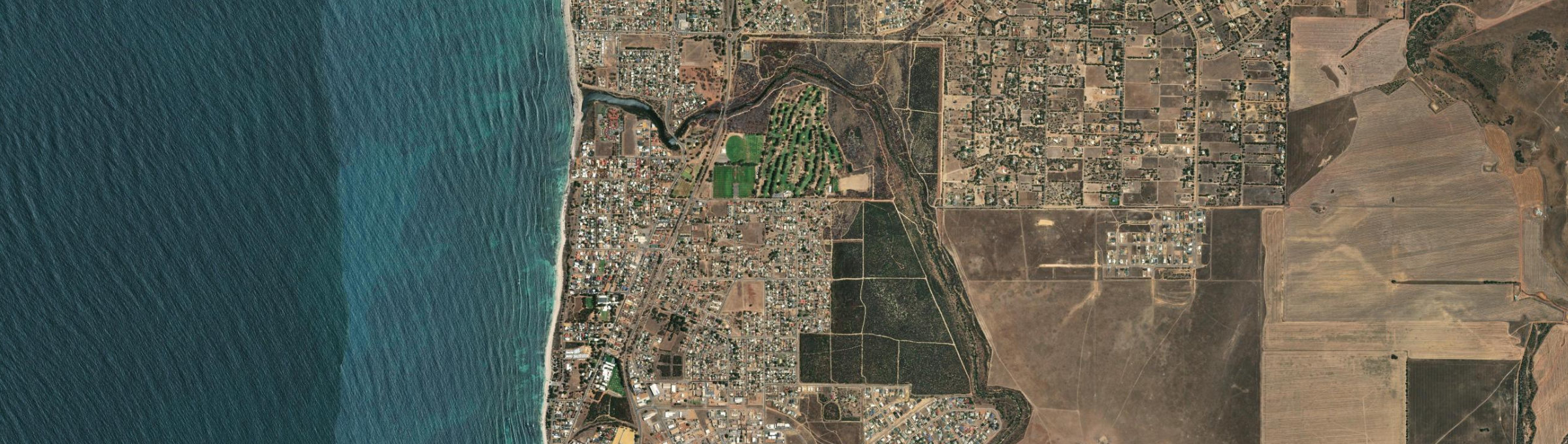 Aerial view of Spalding (WA), WA