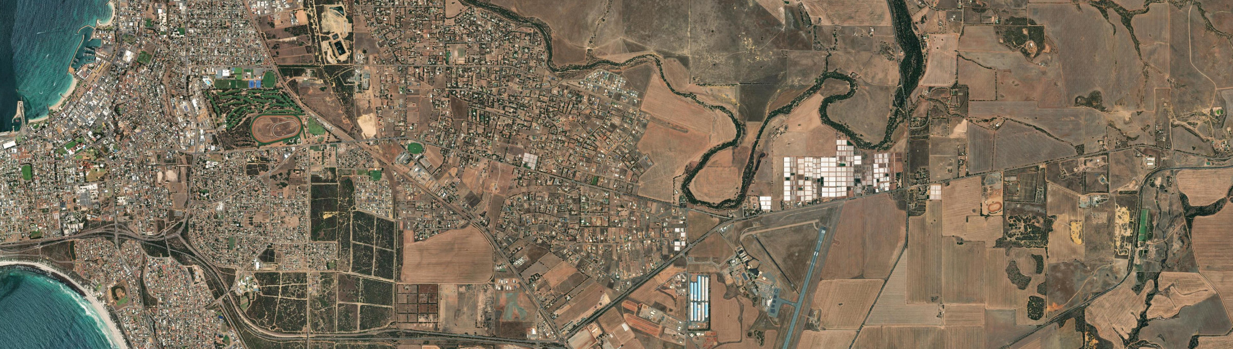 Aerial view of Deepdale, WA