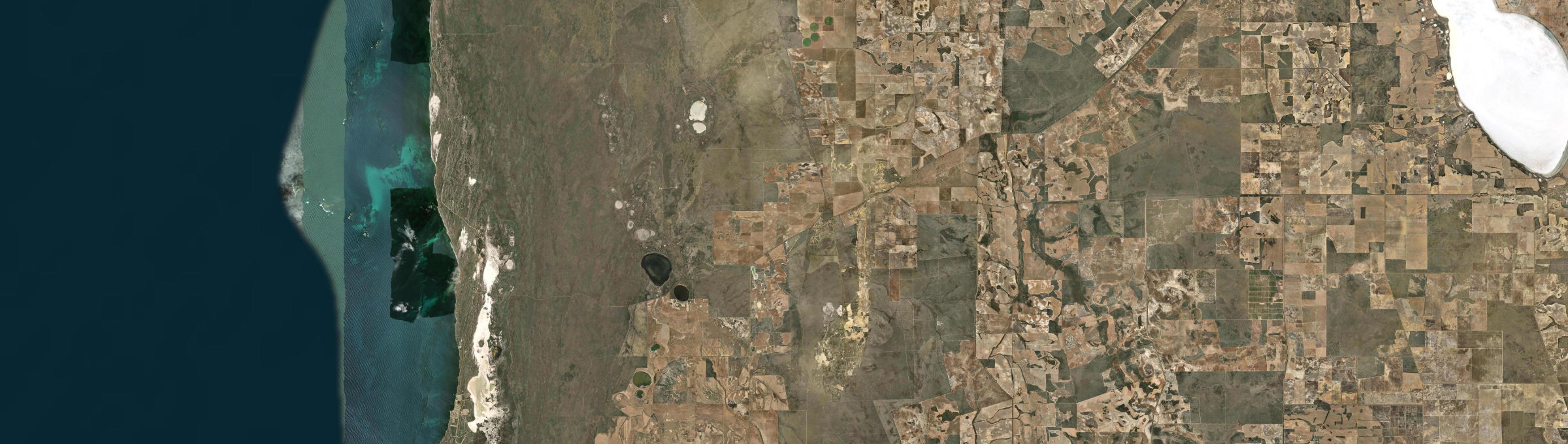 Aerial view of Eneabba, WA