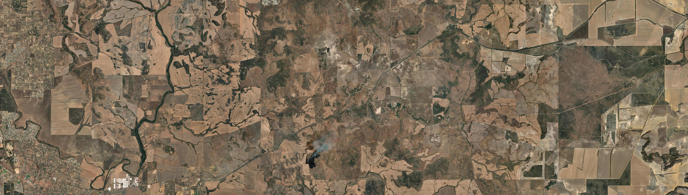 Aerial view of Bringo, WA