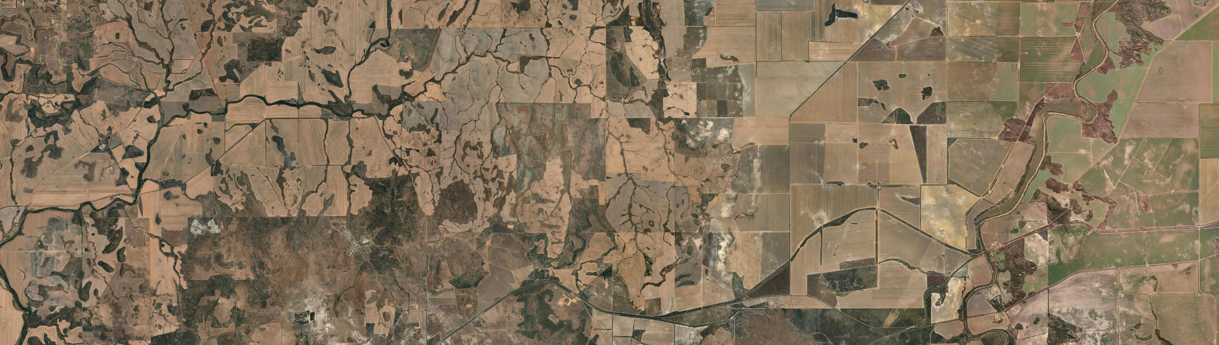 Aerial view of Northern Gully, WA