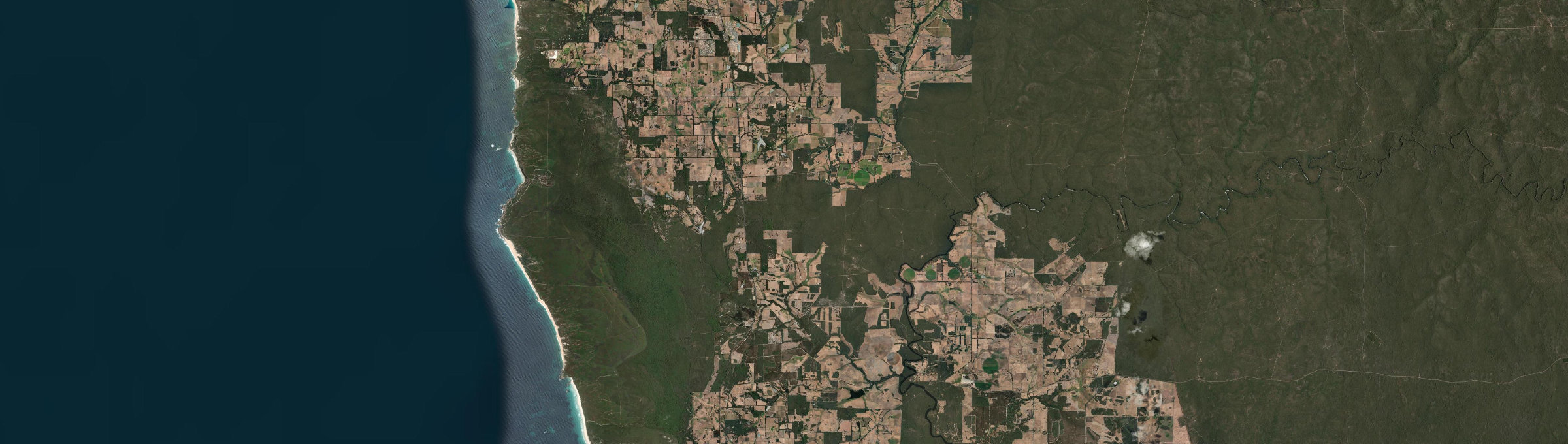 Aerial view of Forest Grove (WA), WA