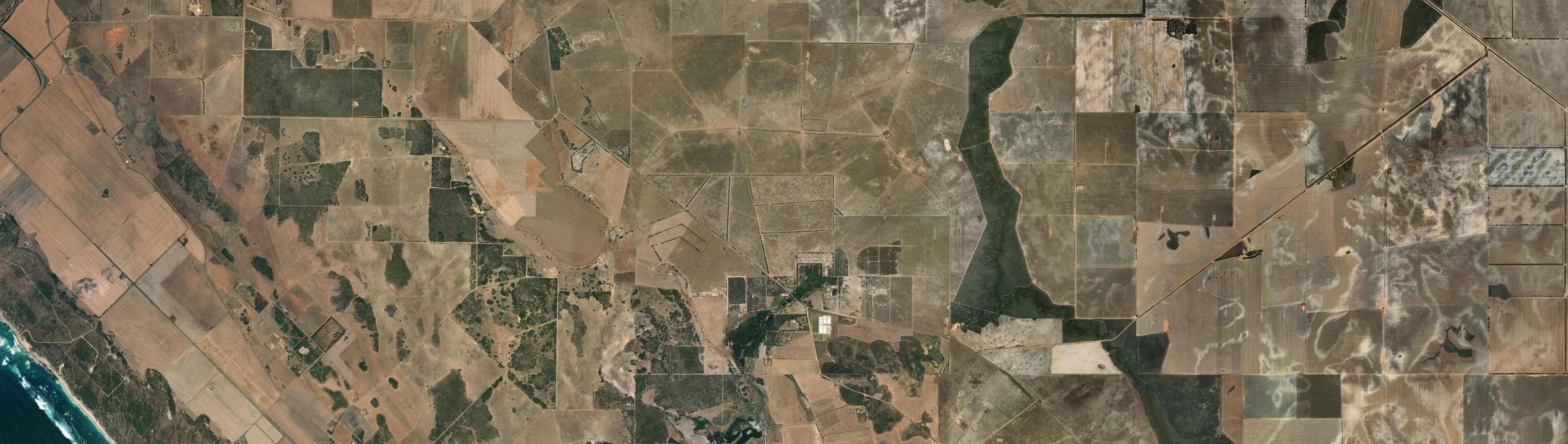 Aerial view of Mount Hill, WA