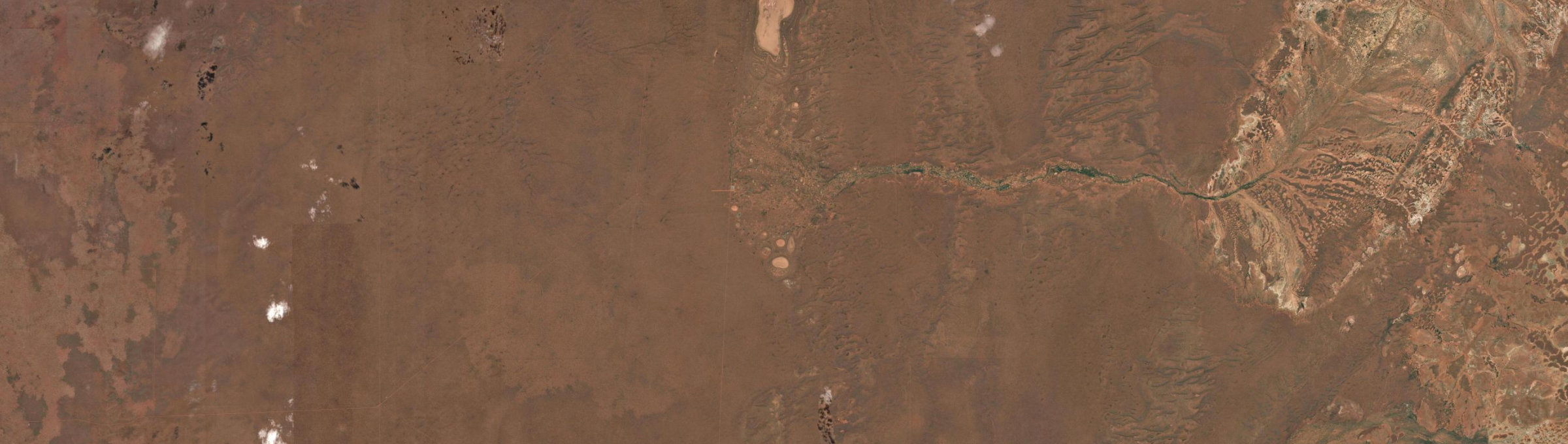 Aerial view of Yalardy, WA