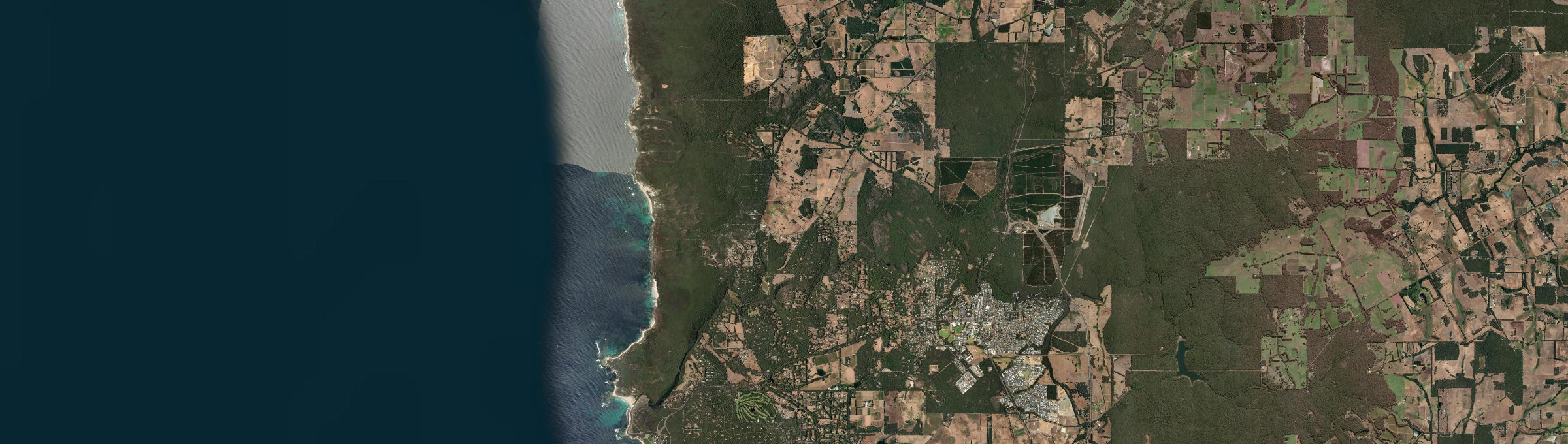 Aerial view of Burnside (WA), WA
