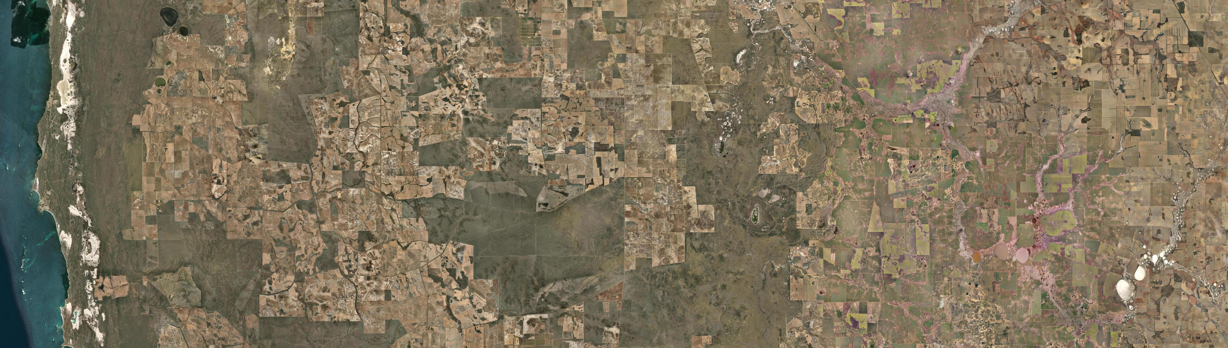 Aerial view of Eganu, WA