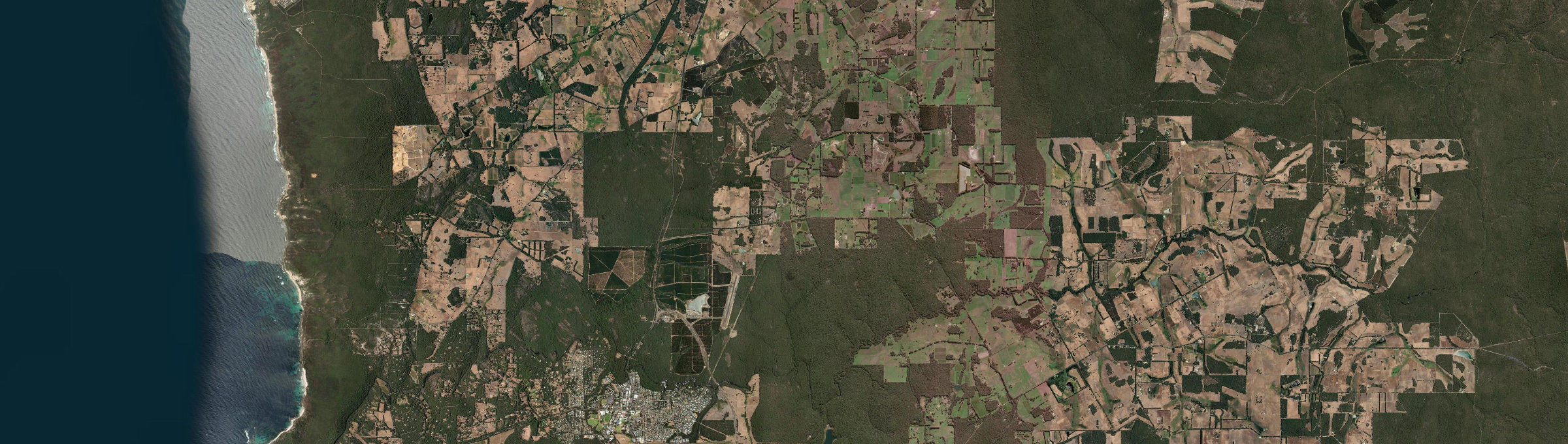 Aerial view of Bramley, WA
