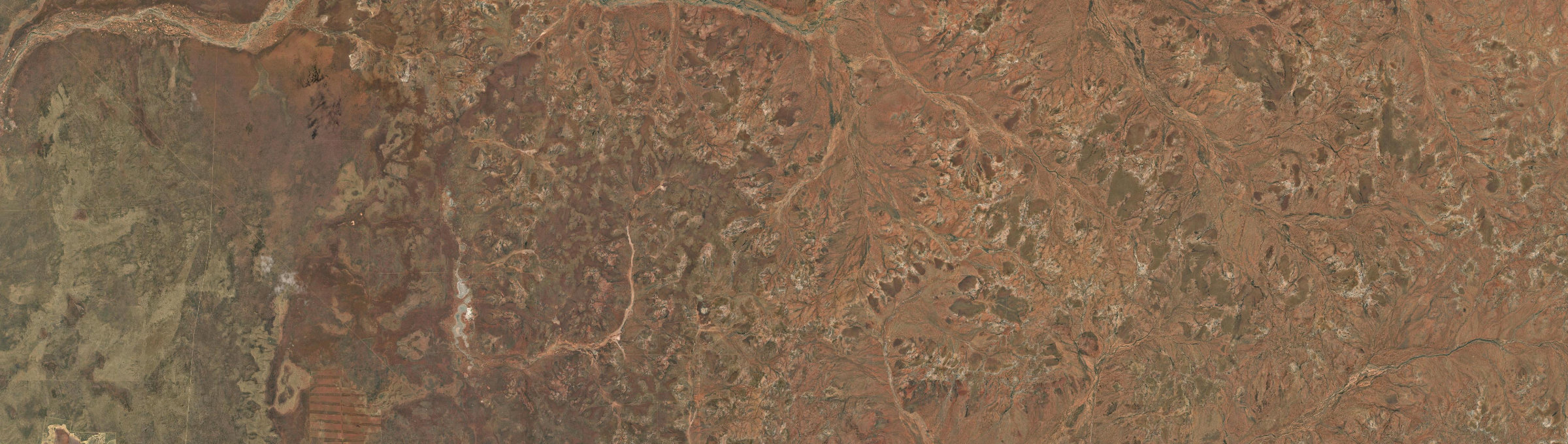 Aerial view of Woolgorong, WA