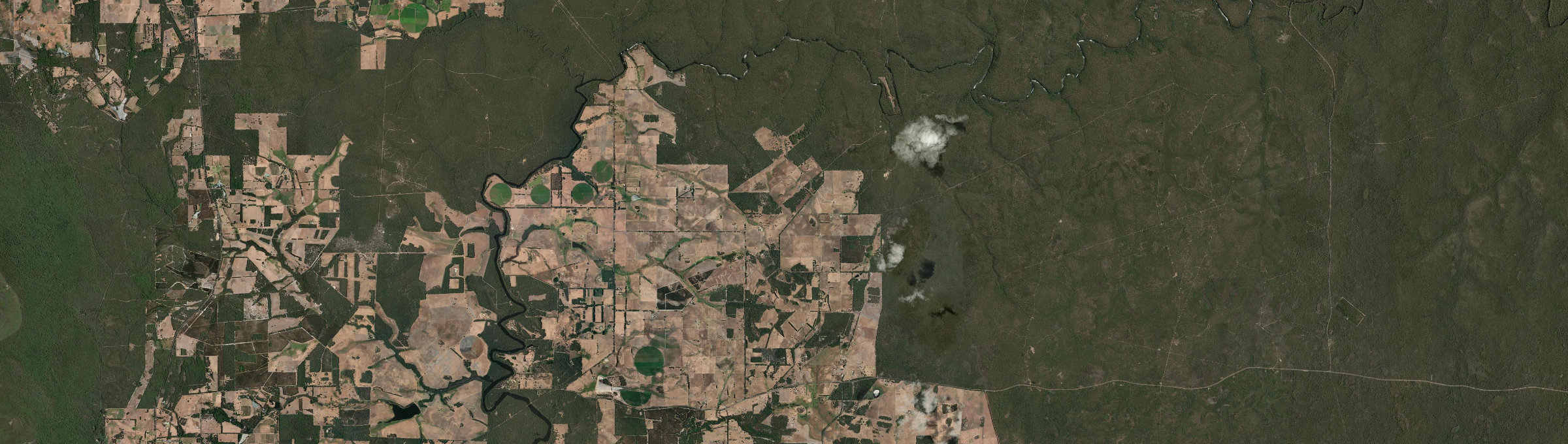 Aerial view of Nillup, WA