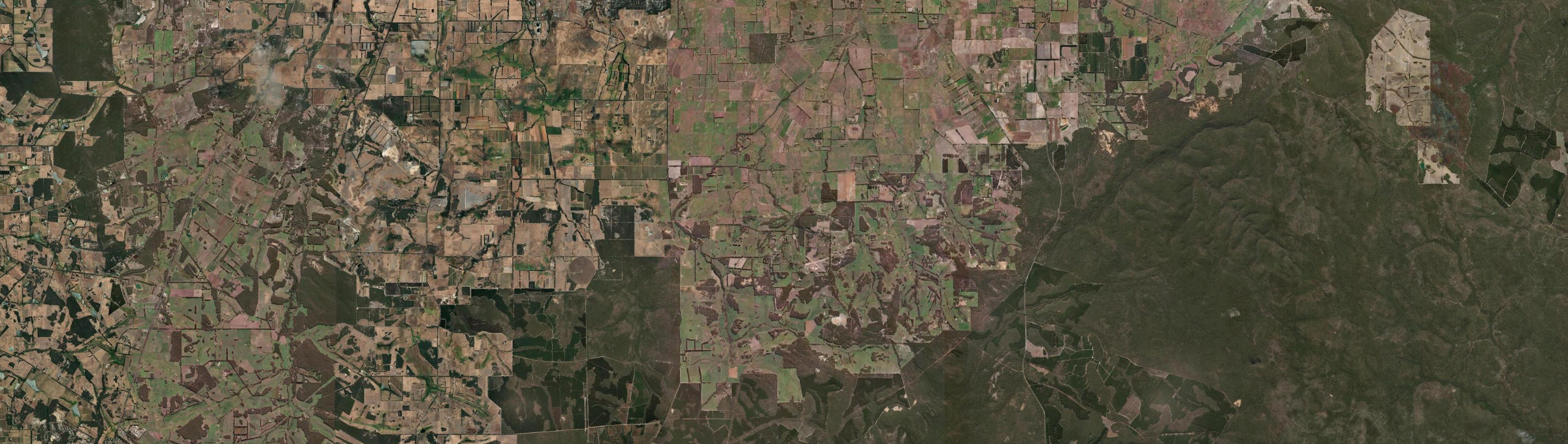 Aerial view of Chapman Hill, WA