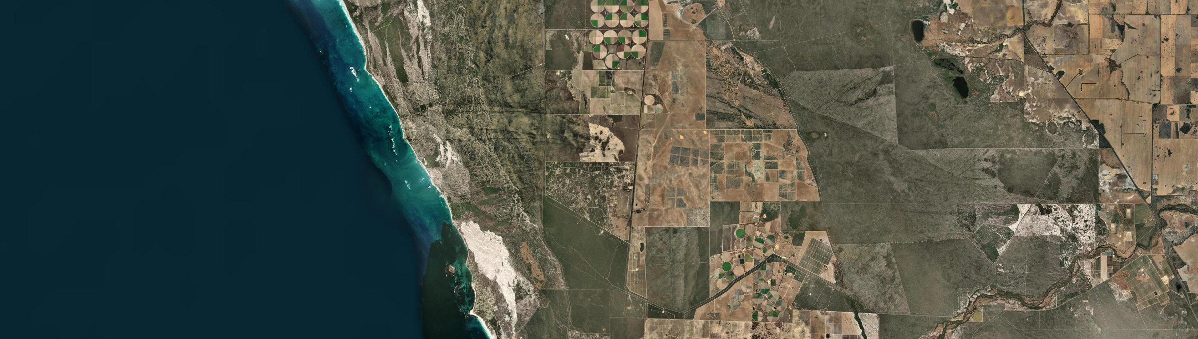 Aerial view of Nilgen, WA