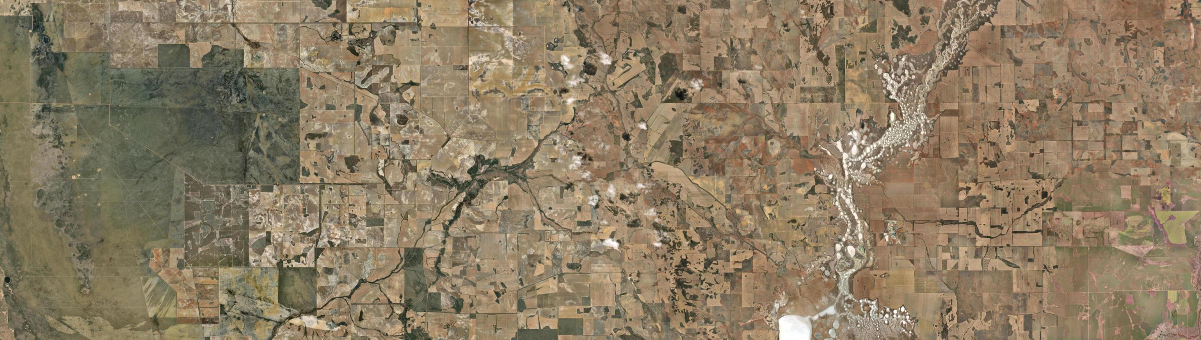 Aerial view of Arrino, WA