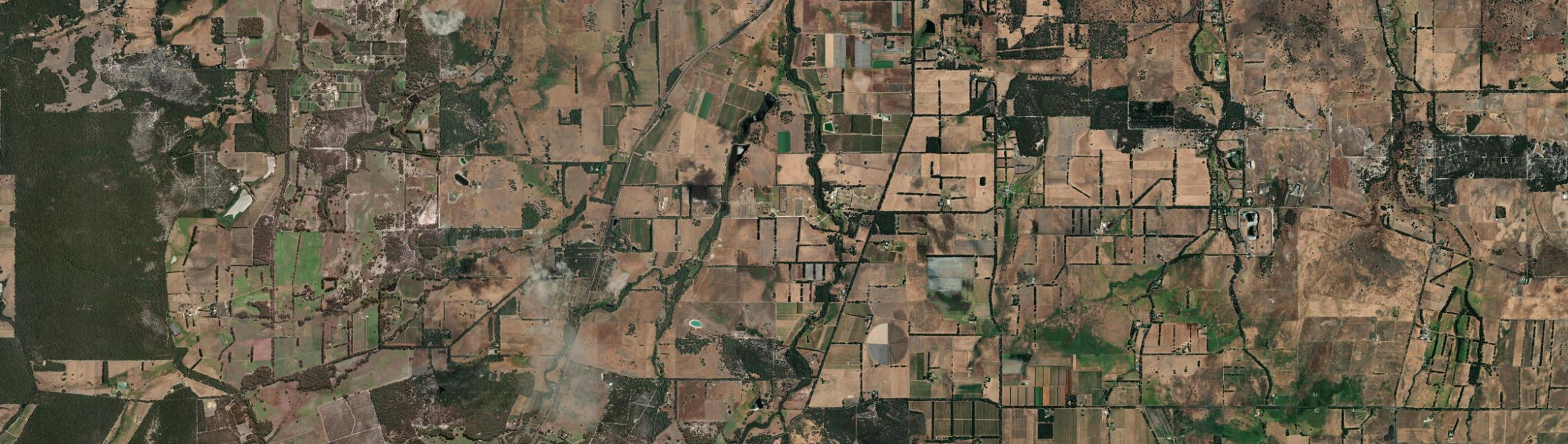 Aerial view of North Jindong, WA