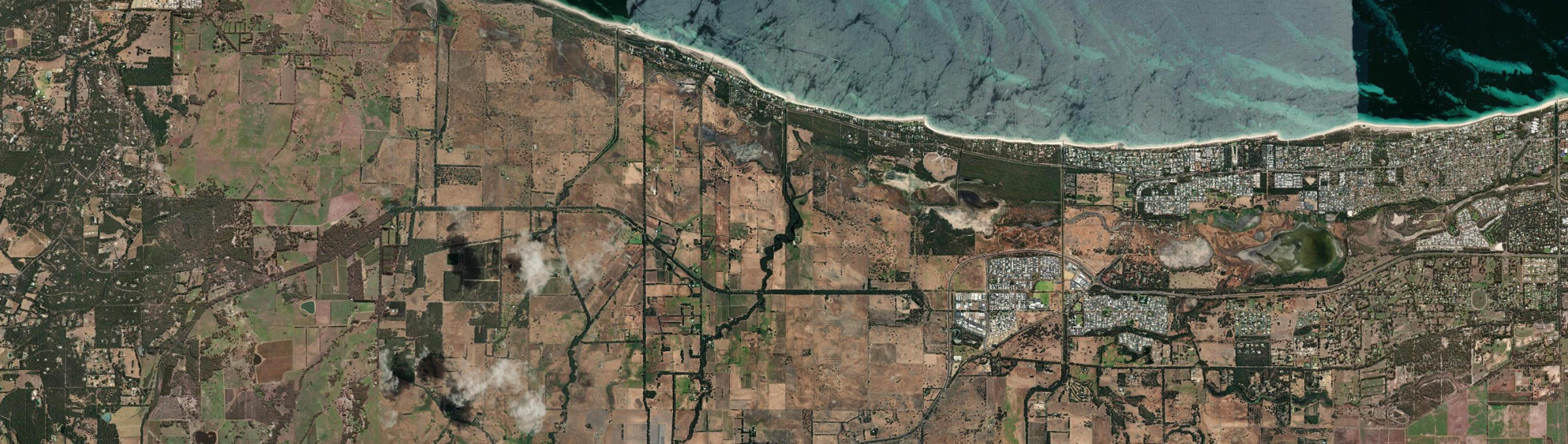Aerial view of Marybrook, WA