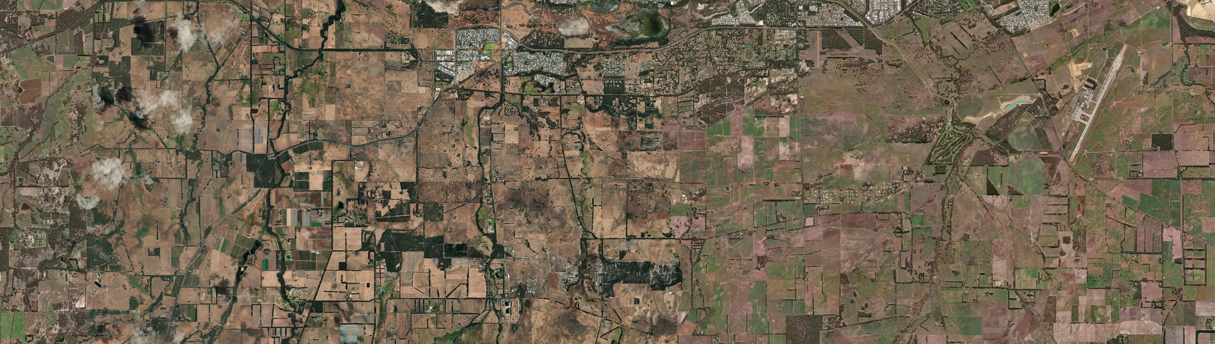 Aerial view of Vasse, WA