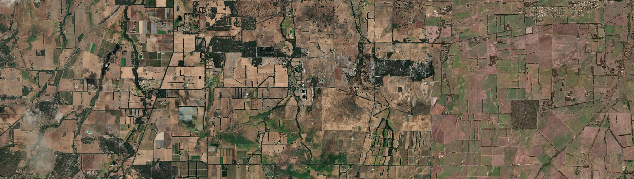 Aerial view of Jindong, WA