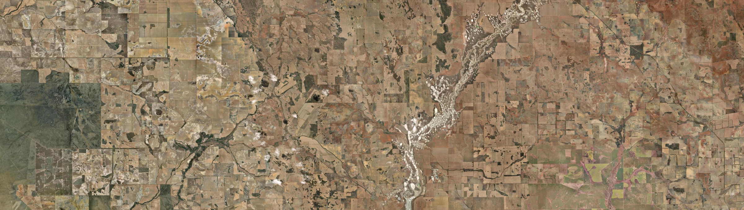 Aerial view of Dudawa, WA