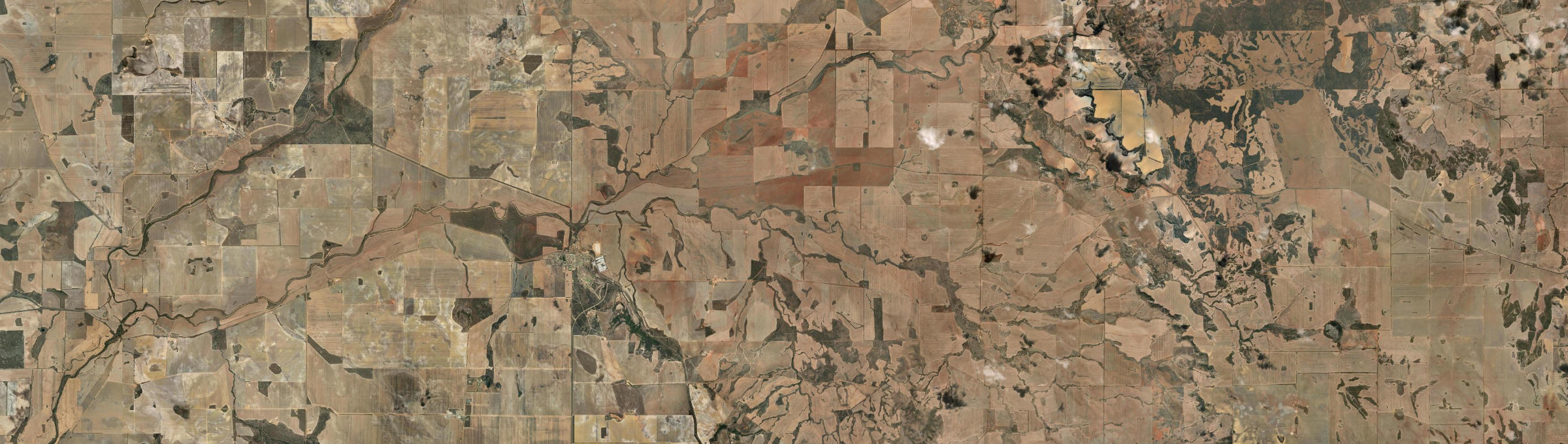 Aerial view of Ikewa, WA