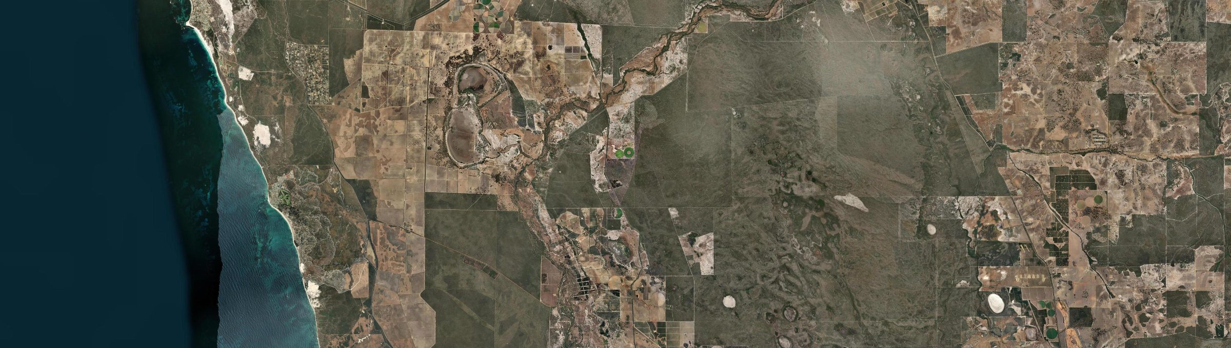 Aerial view of Cowalla, WA