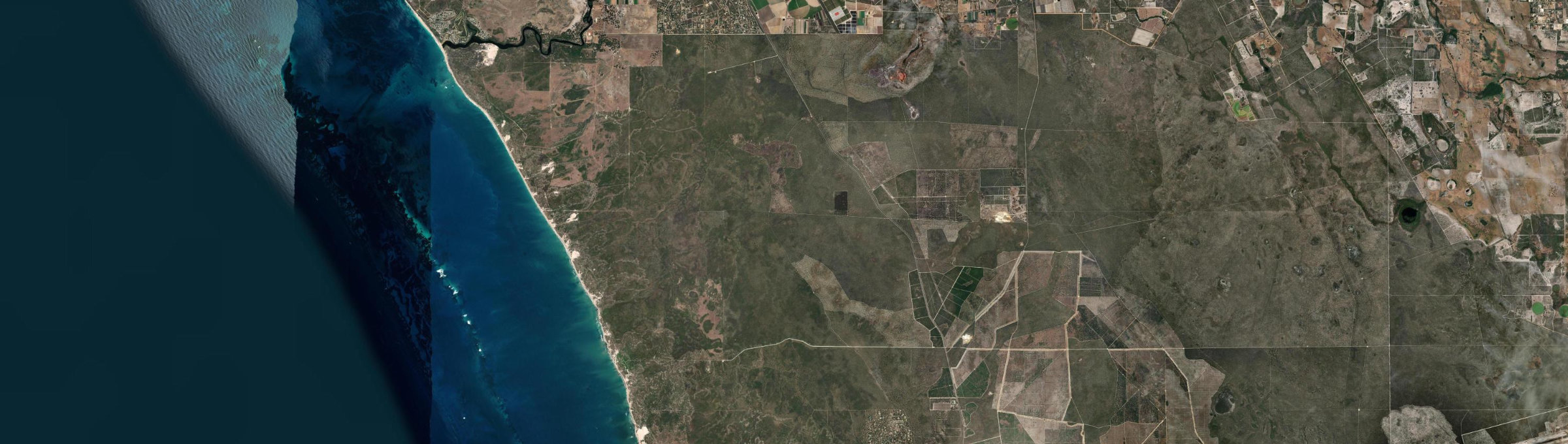 Aerial view of Wilbinga, WA