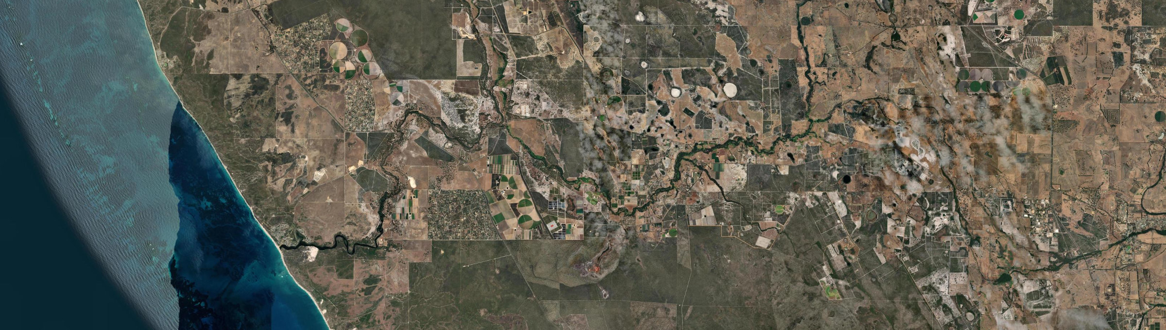 Aerial view of Neergabby, WA