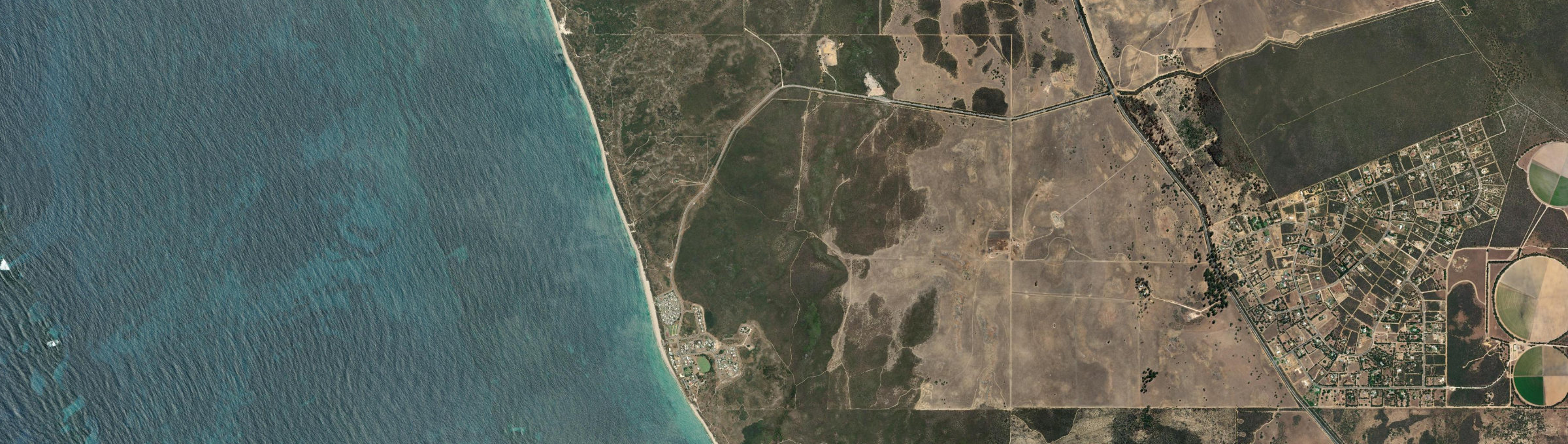 Aerial view of Seabird, WA