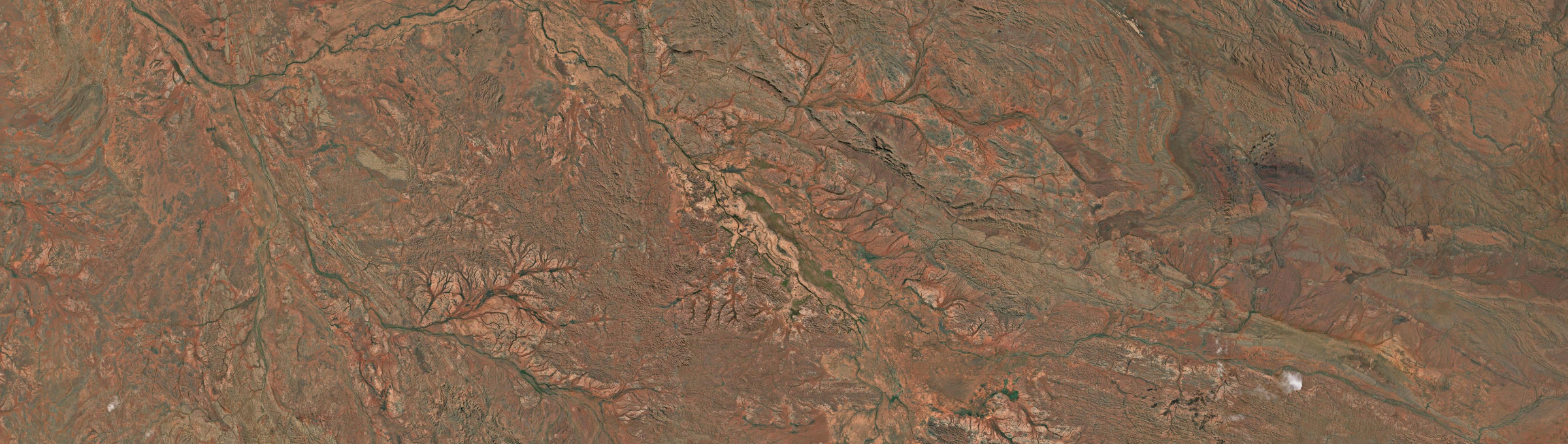 Aerial view of Nanutarra, WA