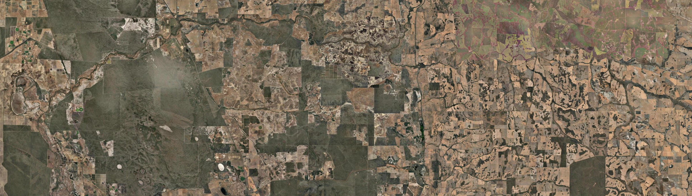 Aerial view of Mindarra, WA