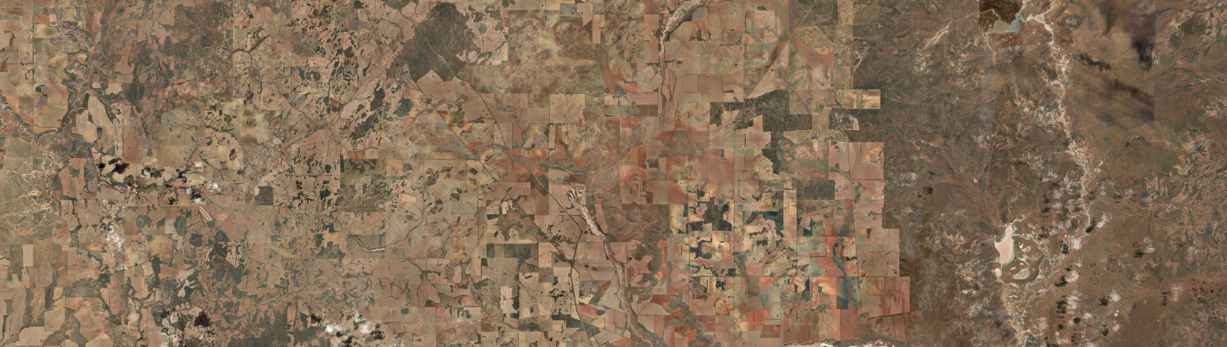 Aerial view of Gutha, WA