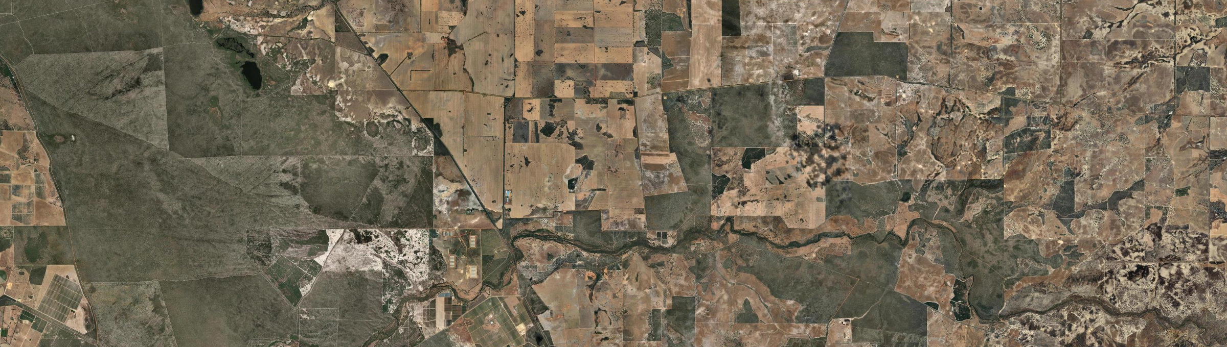 Aerial view of Regans Ford, WA