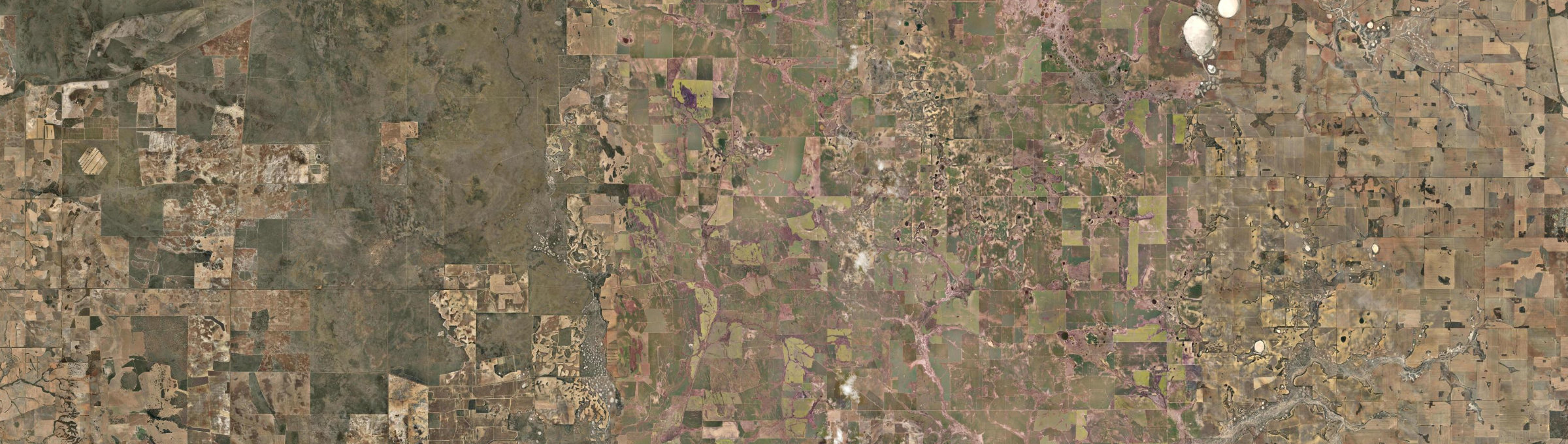 Aerial view of Watheroo, WA